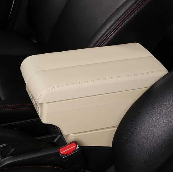 Auto 301 Citroen C-Elysee armsteunbox elleboogsteun middenconsole opslag met telefoon opladen USB-interface bekerhouder