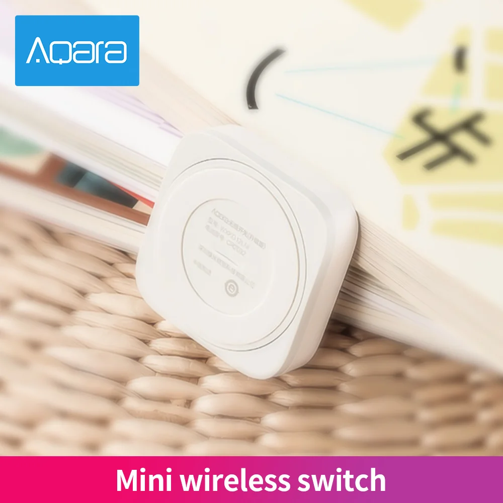 Aqara smart home Sensor Wireless Mini Switch zigbee button Hub Connection Remote One Key Control with Xiaomi Mijia Apple Homekit