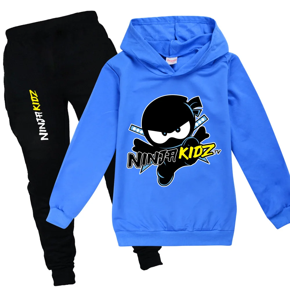 

Baby Clothing Children Spy NINJA KIDZ Boys Girls Long Sleeves Thin Hoodies Pant Suit/Single Teenger Sweatshirt Clothes For Kids