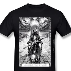 Fashion Lady Maria Clothes Design Bloodborne Halloween Horrible Games 100% Cotton Camiseta Men T-Shirt