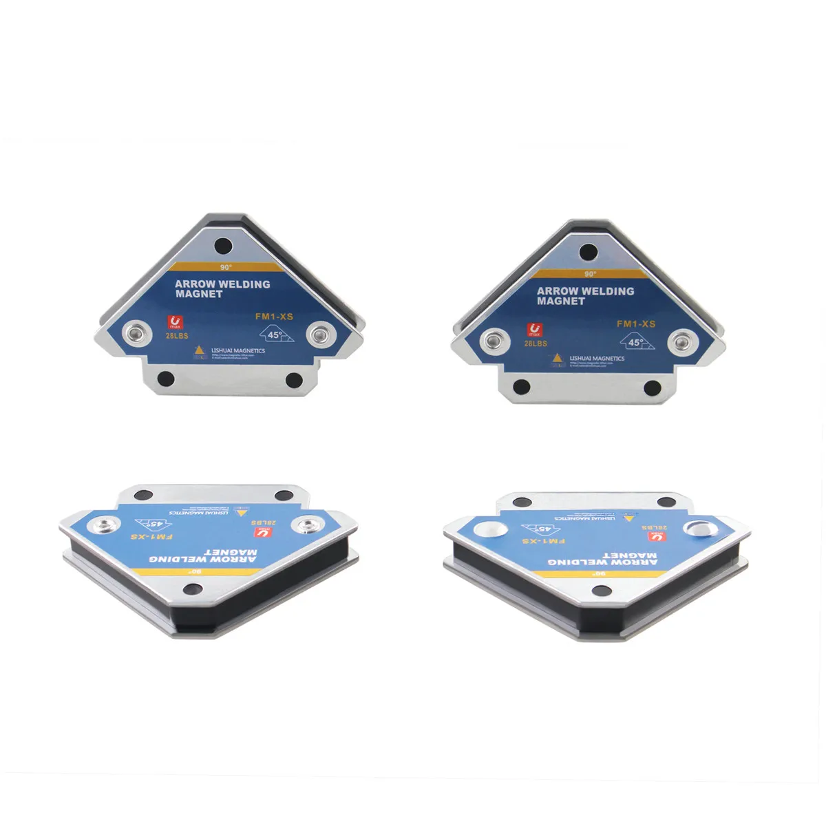 4Pcs แม่เหล็ก Magnetic ผู้ถือ Multi-Angle Solder Arrow แม่เหล็กเชื่อมผู้ให้บริการ Positioner Locator Holding เสริม Locator เครื่องมือ
