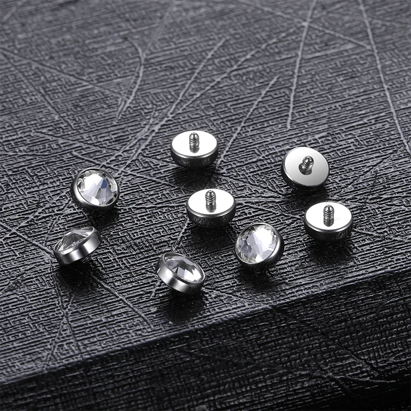 Titanium Microdermal Piercing Medusa Surface Piercing