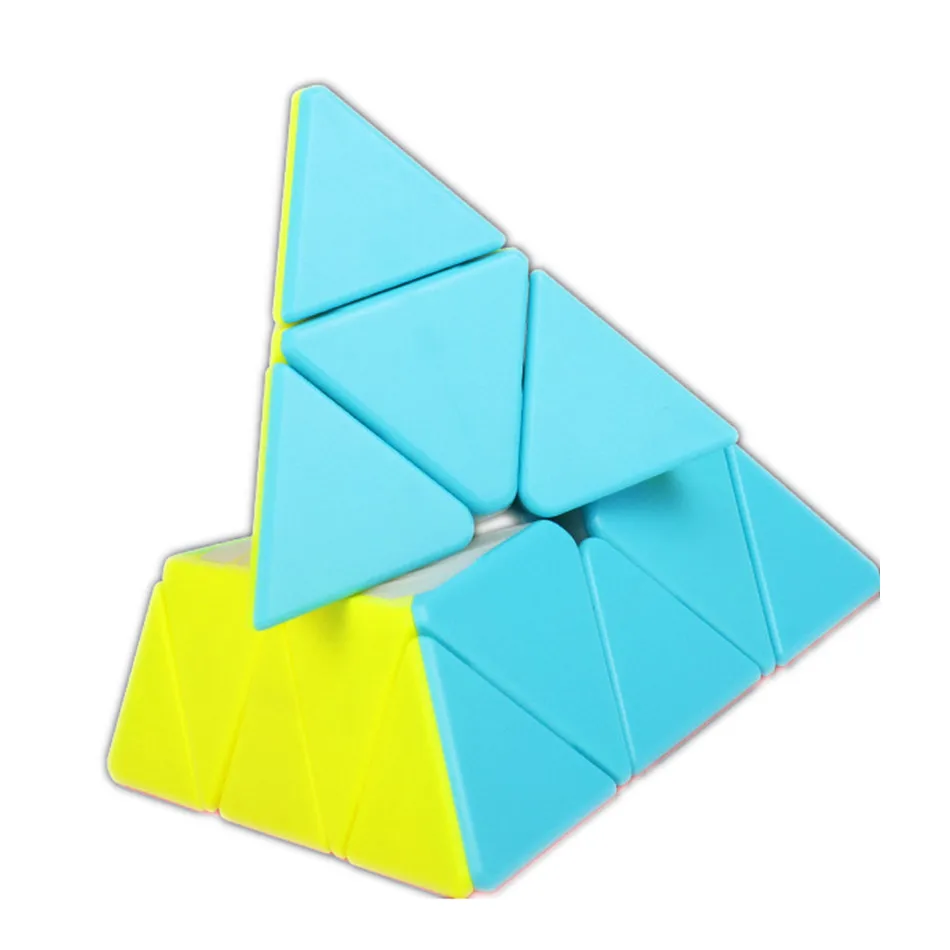 QIYI Qiming S2 Pyramid 3x3x3 Magic Cube Professional Cubo Magico Puzzle Toy per bambini giocattolo regalo per bambini Puzzle regalo per bambini