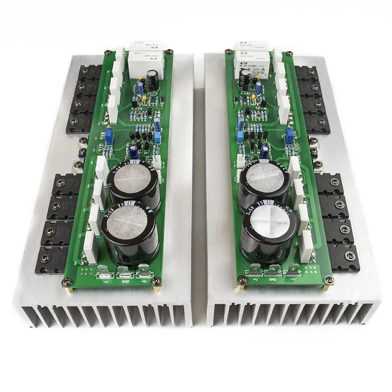 

New 2ps PR-800 Class A /Class AB Professional stage hifi amplifier board with heatsink 2.0 home 1000W high power amplifier board