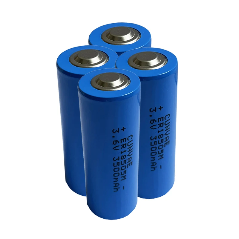 

4pcs/lot NEW Original ER18505M ER18505 18505 lithium battery 3.6V 3500mah PLC control in Li-ion batteries High magnification