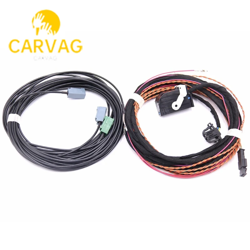 

FOR Touareg 7P6 A4 A5 A6 A7 High Line Rear Camera KIT RVC Guidance Line Install harness Wire Cable