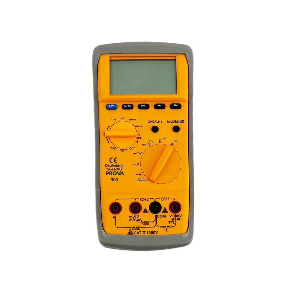 PROVA-903 Digital Multimeter Datalogging True RMS Dual Channels Multi-meter