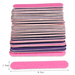 100pcs/Lot Mini Disposable Nail Files Buffer Sanding Block Double Side 180/240 Professional Manicure Pedicure Tool Nail Files