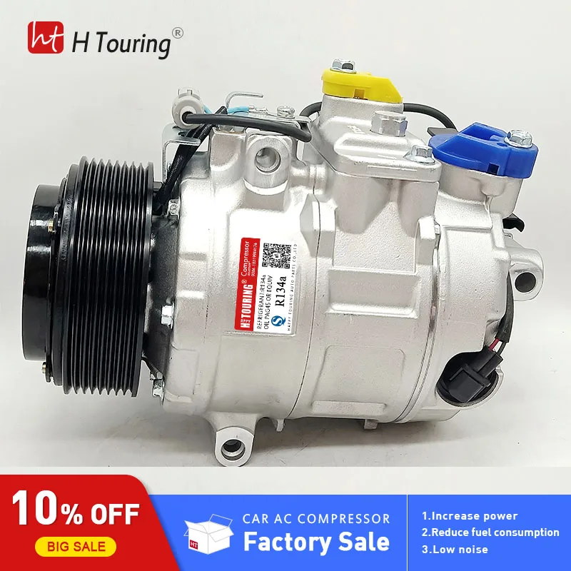 For AC compressor BMW 335i 435i 535i 640i 740i 740Li X5 & X6 64529217868 64529154070 64529399060 447260-4080 447260-4082 7SBU17C