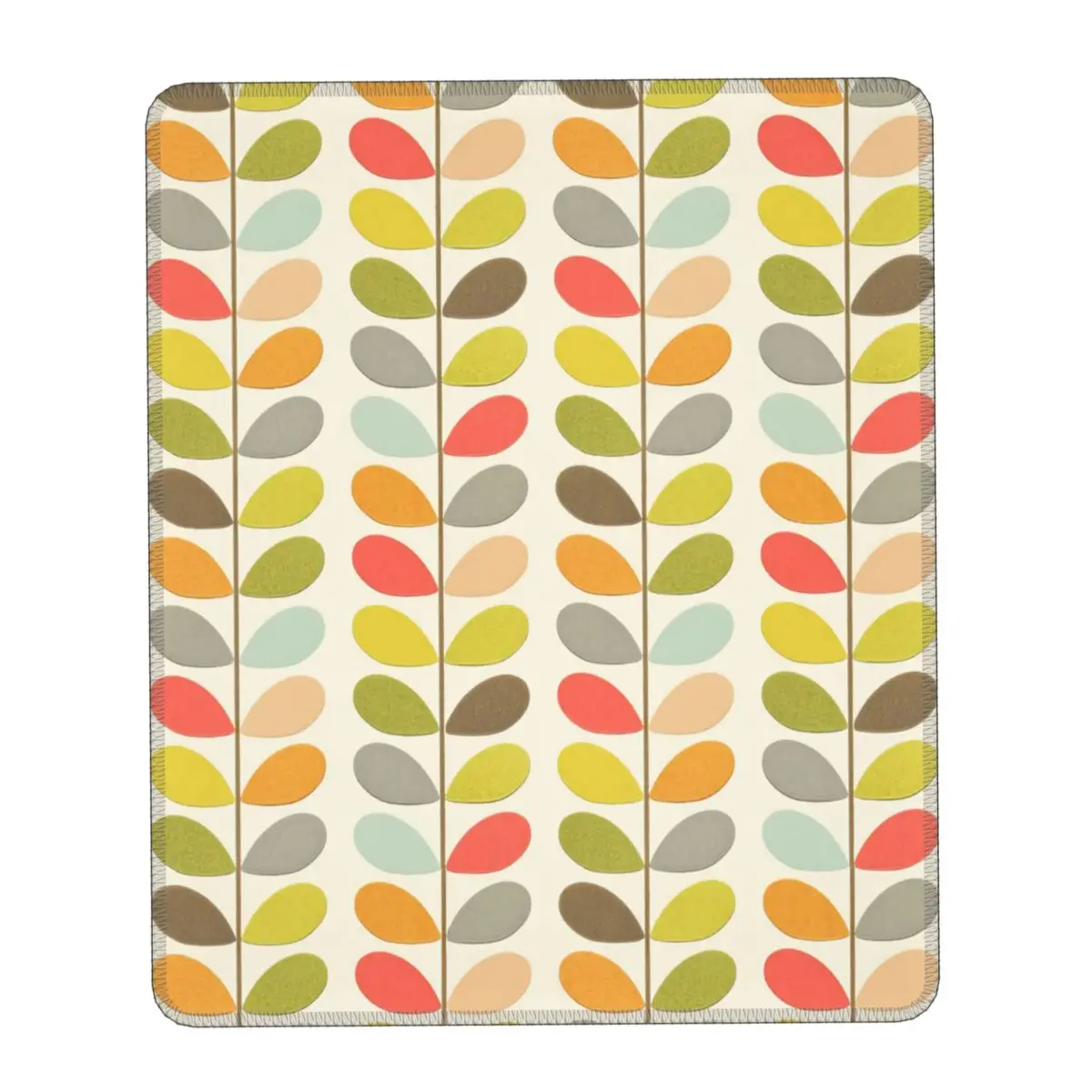 Orla Kiely Gaming Mouse Pad Non Slip Rubber Base Mousepad Scandinavian Flowers Multi Stem Computer PC Table Mat Decor Cover