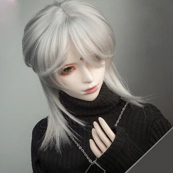 New Style 1/3 1/4 1/6 1/8 High Temperature Short Cool Wire BJD Hair Fiber Wig