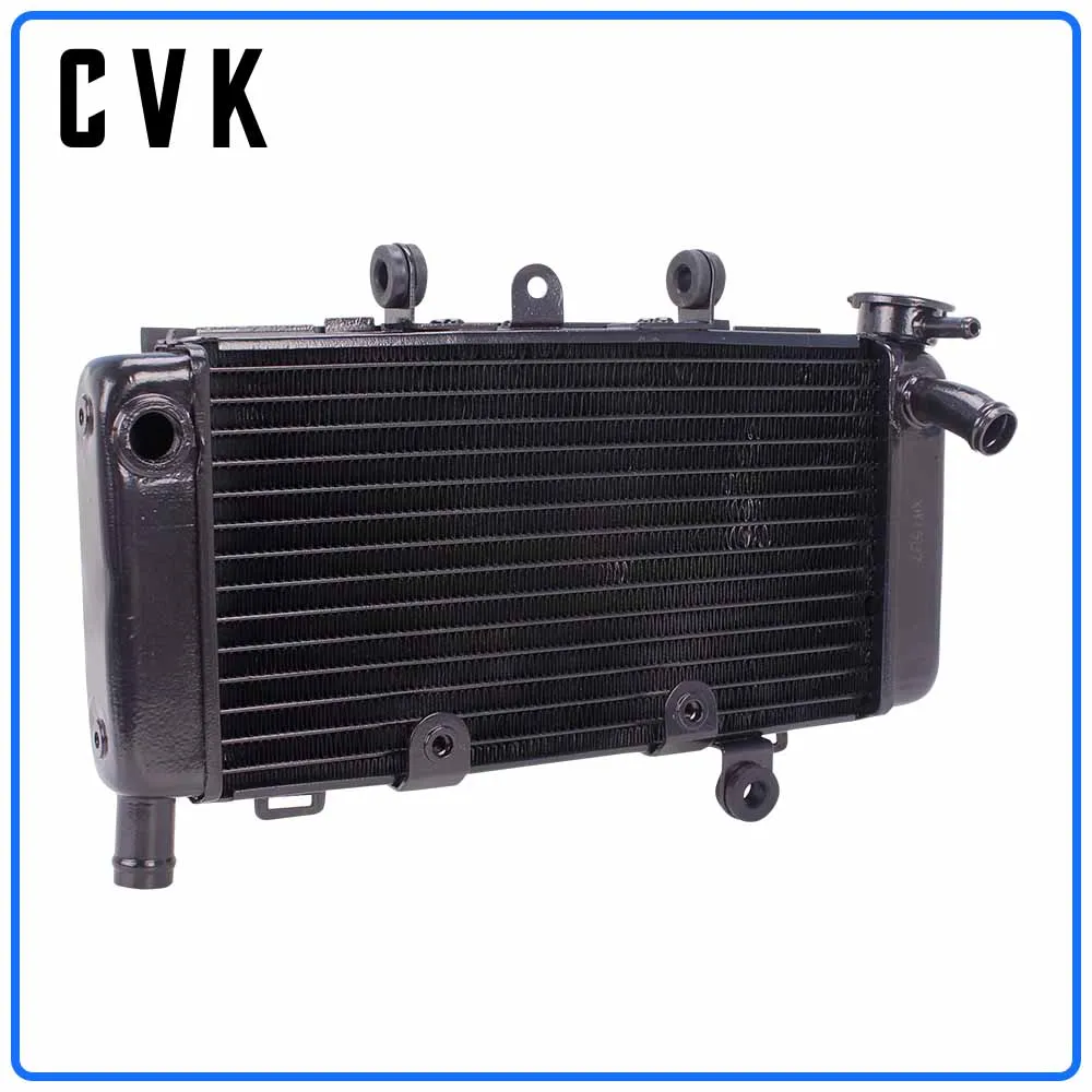 CVK Motorcycle Aluminium black Radiator Cooler Cooling Water Tank for Honda Magna JADE 250 Sapphire Magna250 JADE250 Dragon Dogs