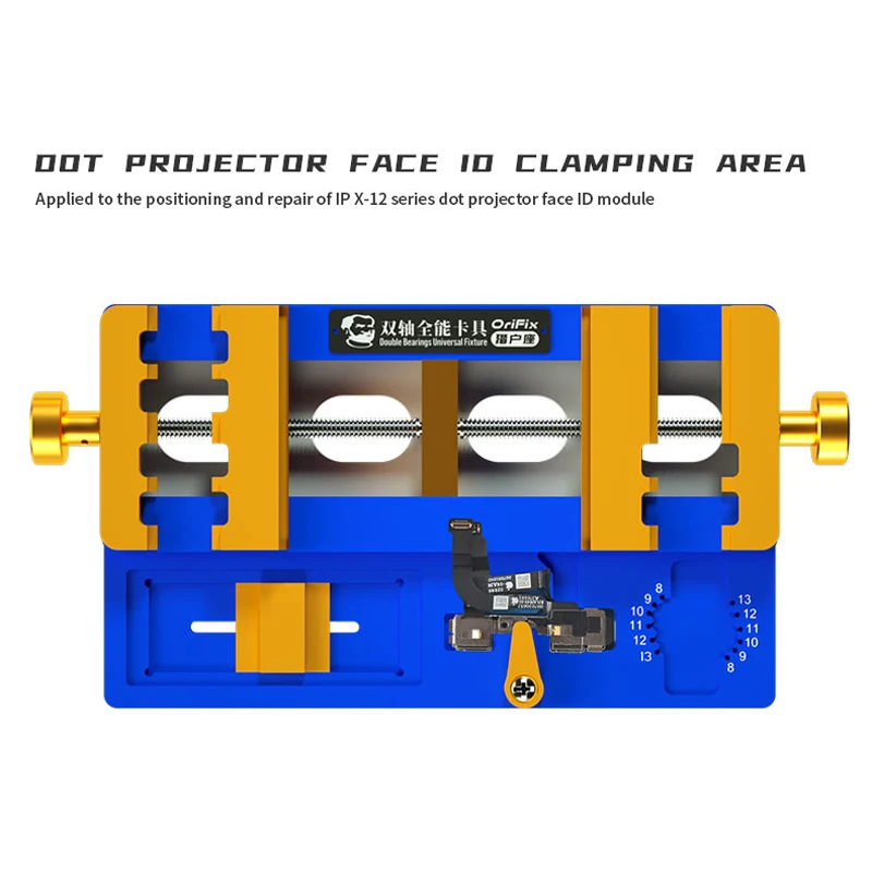 MECHANIC Double Bearing Universal Fixture PCB Holder For Mobile Phone Motherboard IC Chip Dot Matrix Projector Module