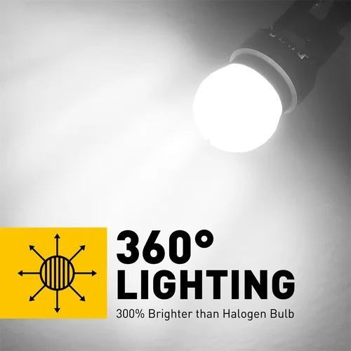 Imagen 2 del producto AUXITO 2 uds T20 LED 7440 WY21W W21W bombillas LED 7443 W21/5W LED rojo blanco Super brillante luz de marcha atrás de respaldo para lámpara de señal de coche