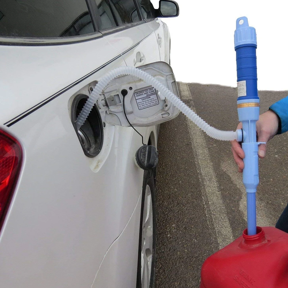 Liquid Oil Transfer Pump Water Pump Powered Electric Outdoor Car Vehicle Fuel Gas Transfer Suction Pumps Liquid Transfer Oil