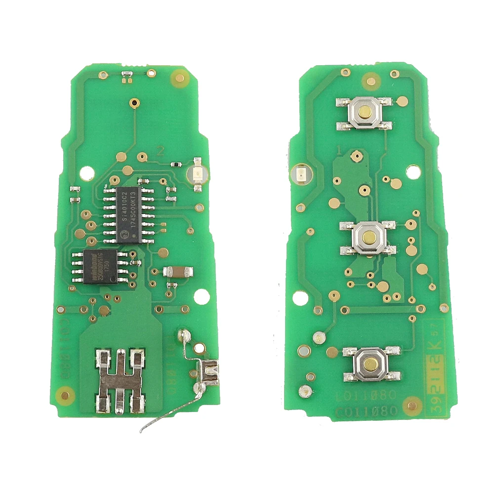 YIQIXIN 3 Buttons Remote Car Key For Volkswagen For VW Passat B6 B7 B7L CC R36 Maogotan B5 433Mhz ID48 Chip 3C0 959 752 BA