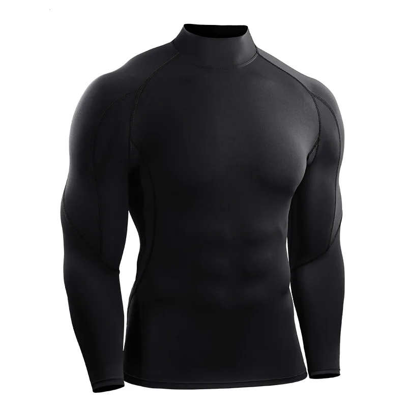 Compressed Cycling Jerseys Men's Training Tops Tights Tee Shirt Football T-shirts Sportswear Bike Training Base Layer Rashguards