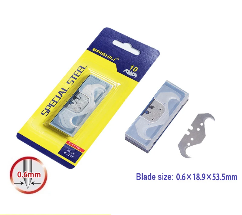 Foldable Hook Knife with 5pcs Hook Blades  Accessories for Geomembrane Overlap Wedge Welder Geomembrane Plastic Welding Machine