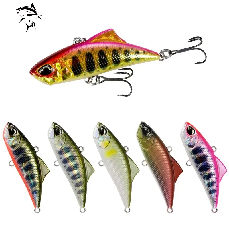 2021 Fishing Lures VIB Spearhead RYUKI Vibration 45S Lure for Pike Accessories Winter Artificial Bait Trouts Tackle