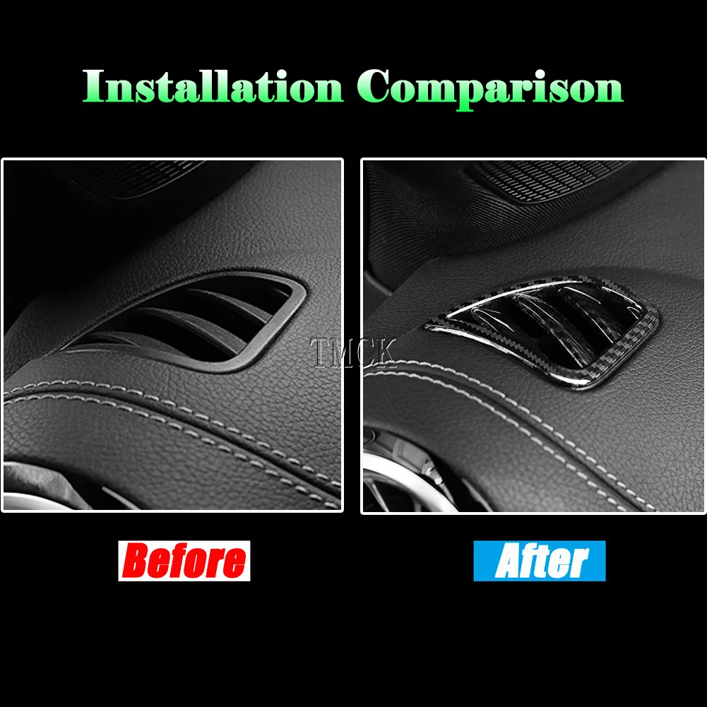 For Mercedes Benz GLB Class X247 GLB180 GLB200 GLB220 GLB250 2020 2021+ Car Accessories Dashboard Air Outlet Frame Trim Cover