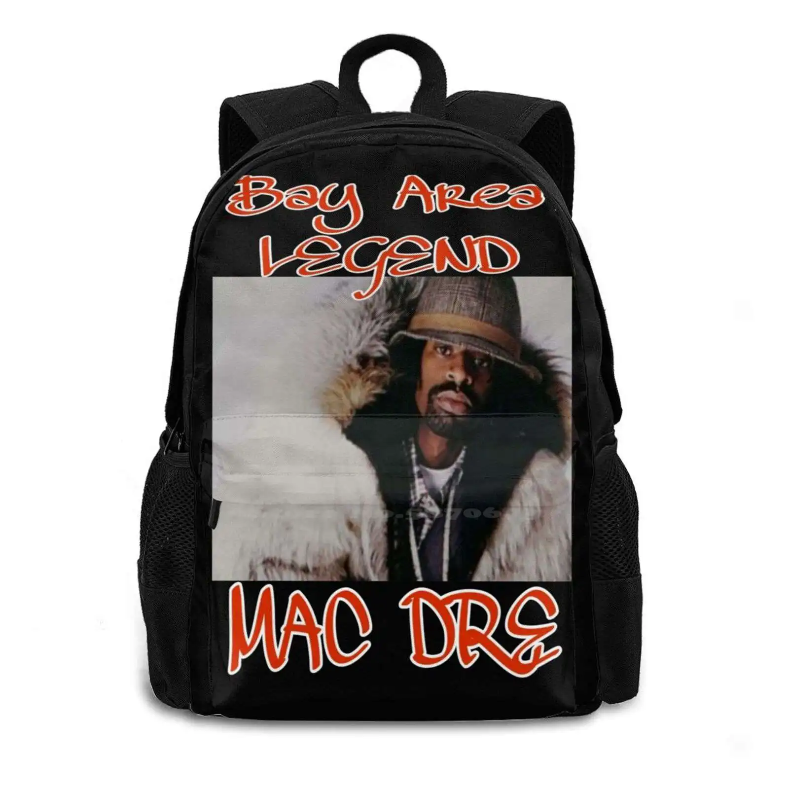 Dre Bay Area Legend Rip Hot Sale Schoolbag Backpack Fashion Bags Dre Bay Area Oakland Vegas Vallejo San Francisco Legend Rap