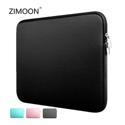 Soft Laptop Sleeve 11/12/13/14/15 Inch Notebook Case Voor Macbook Laptop Tas Computer Pocket Tablet aktetas Draagtas