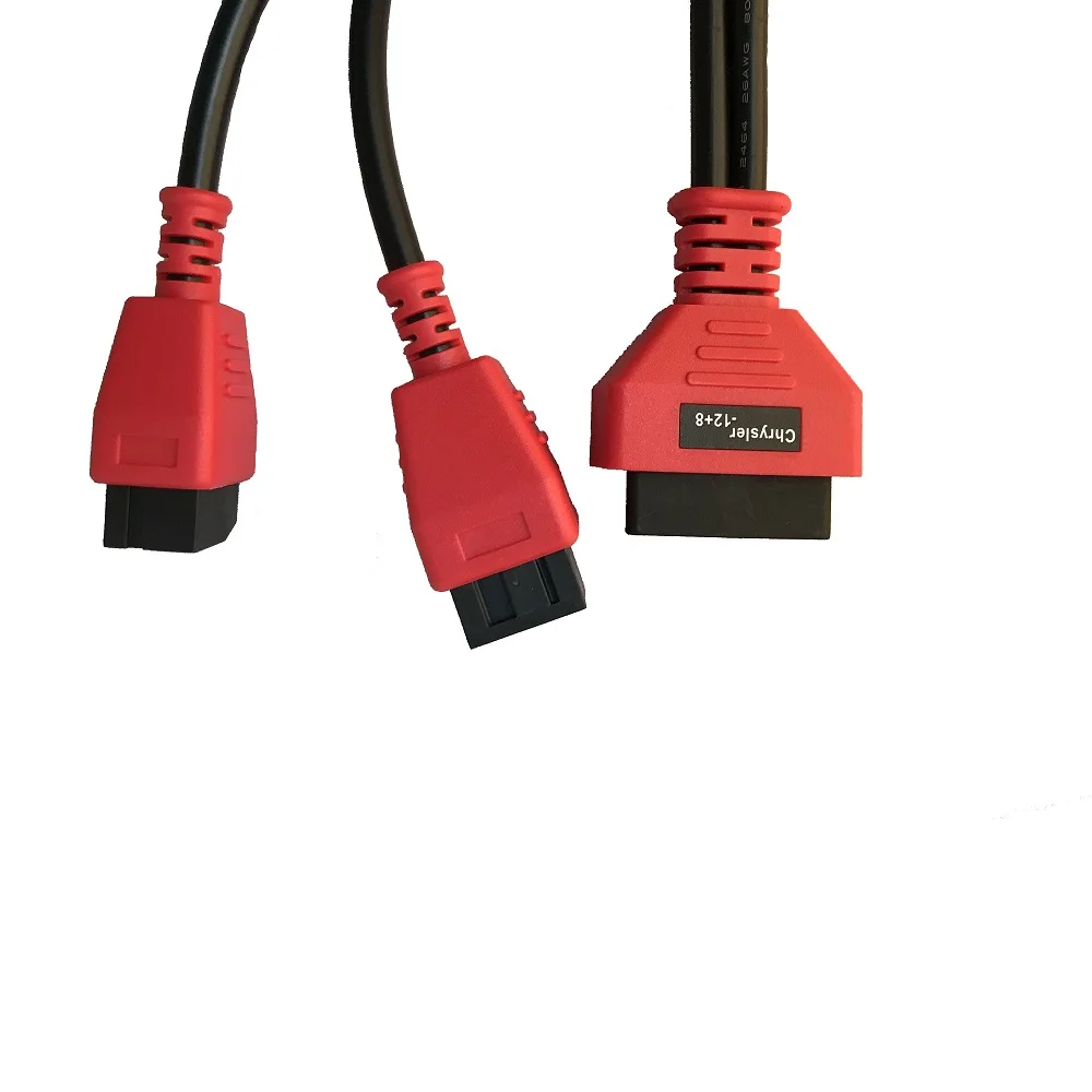 for FIAT,ALFA ROMEO ,JEEP,OBD FCA 12+8 SGW Bypass Adapter Lead Cable for Chrysler 12 8 Extension cable Connector Cable Adapter