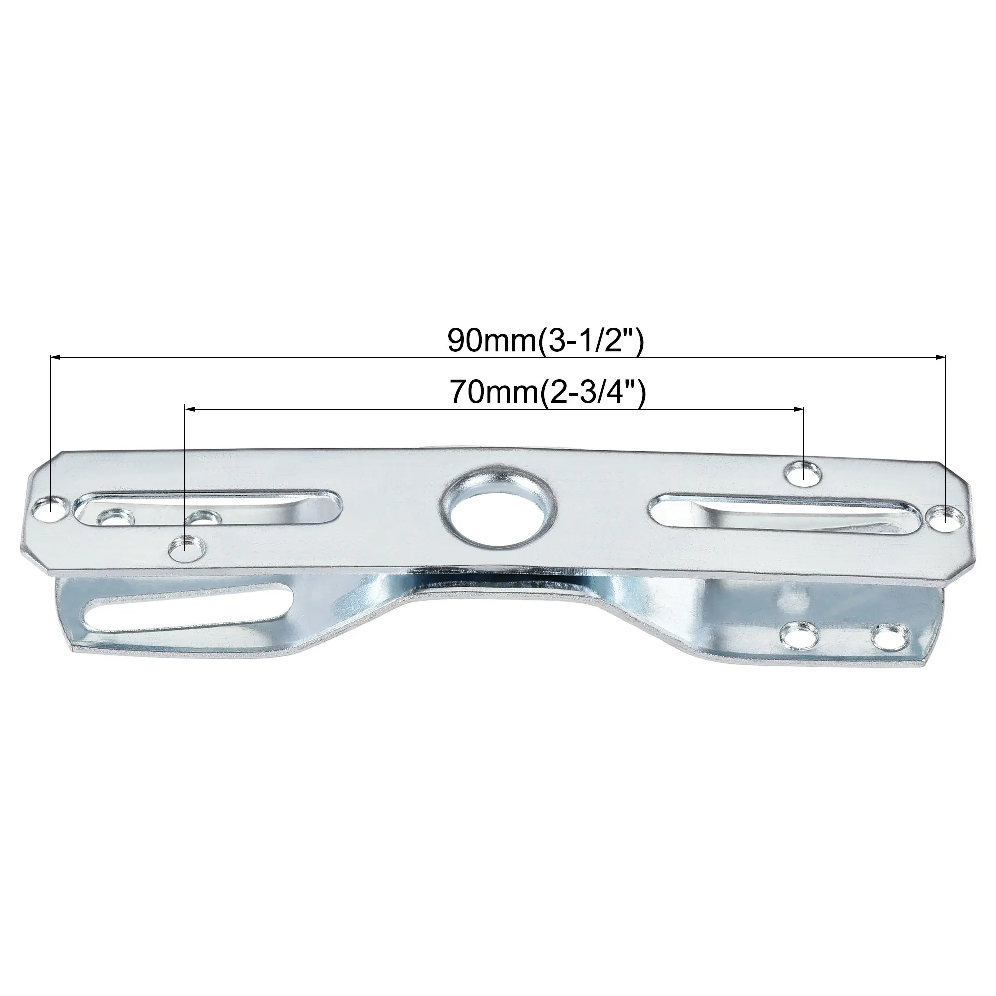 2 Stuks Licht Lat Kit 4Inch Cross-Vormige Montagebeugel Universele Verlichting Armatuur Met Schroeven En Moeren Voor kroonluchter Licht