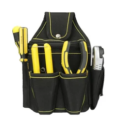 Multifunctional Tool Bag Screwdriver Tool Bag Waist Tool Kit Oxford Cloth Wear Kit Electrician Waist Bag Tool Storage Bag