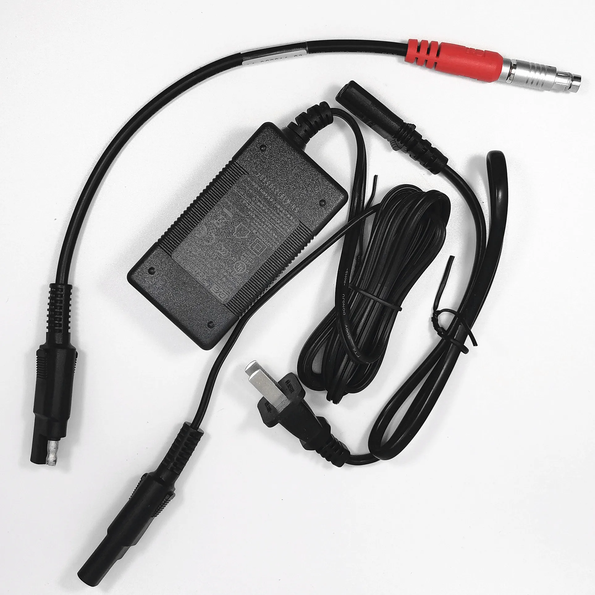 A00302 Power Cable + Hiper Power Adapter Charger For GB500 1000 GR3 GR5 GPS HiPer Lite Surveying