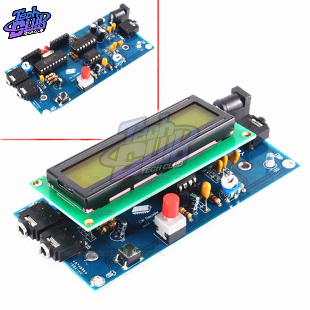 Ham Radio Essential Morse Code CW Decoder Reader Morse Code Translator Ham Radio Accessory DC7-12V/500mA