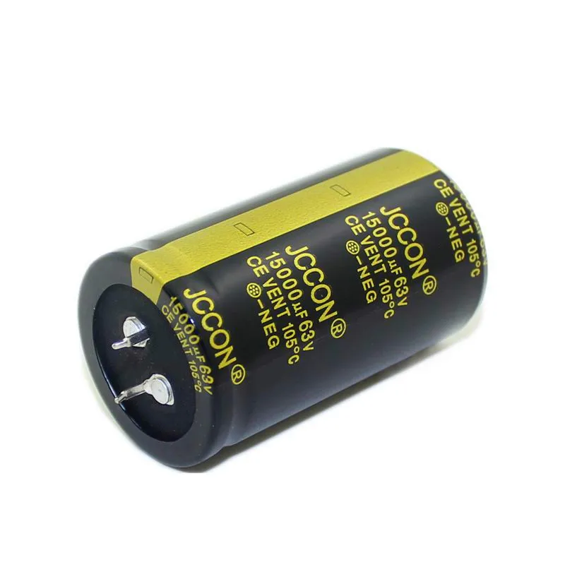 JCCON-Capacitor eletrolítico do Grosso-pé, volume 35x50, poder do inversor 35x60, 63v15000uf