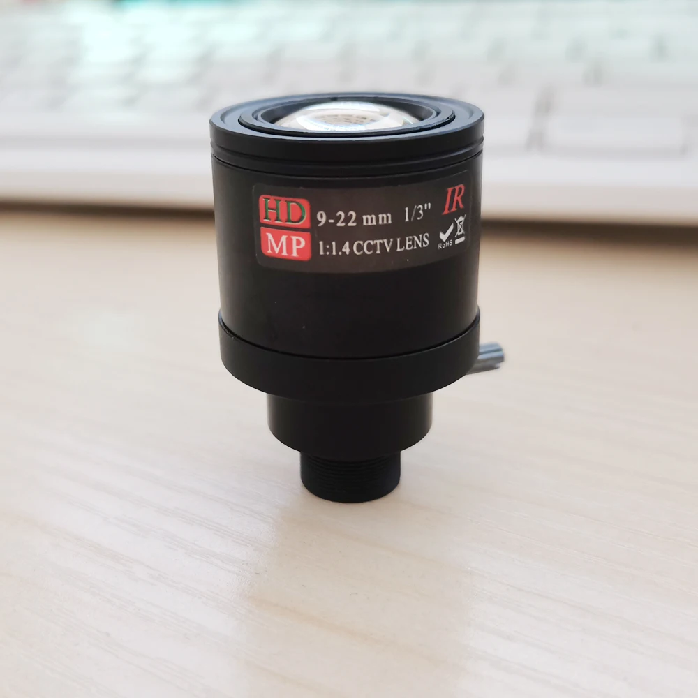 2.8-12mm/9-22mm/6-22mm değişken odaklı Lens IR filtre ile M12 montaj manuel odaklama ve Zoom güvenlik kamerası uzun mesafe görünümü