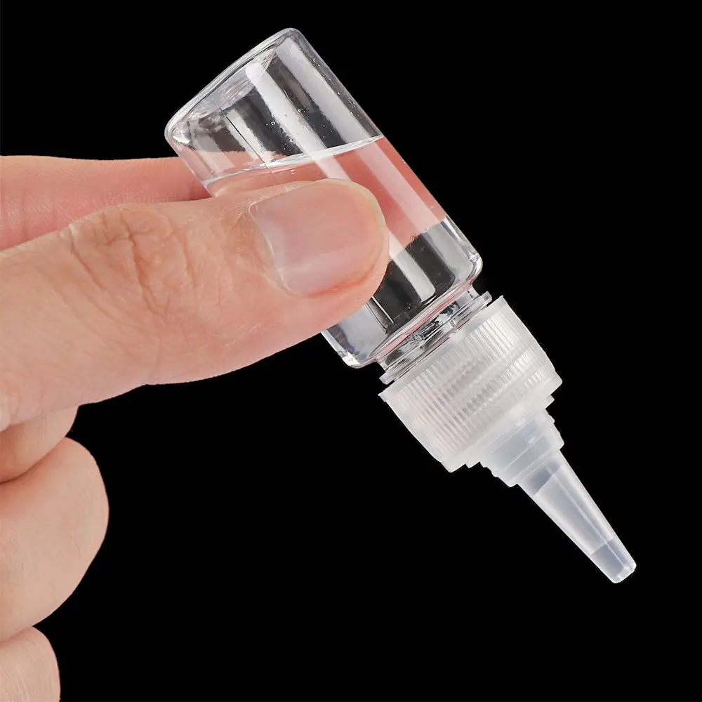 5pcs Empty Dropper Squeeze Bottle Lquid Sample Container Refillable Bottle Empty Storage Eye Dropper Portable Useful Travel Tool