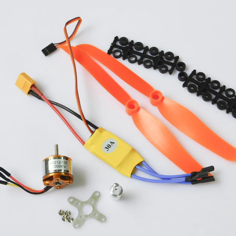 Motor sin escobillas Sida XXD A2212 KV930/1000/1400/2200 30A ESC, propulsor de accionamiento directo, nuevo