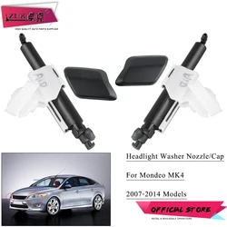 Car Accessories For FORD MONDEO MK4 2007-2014 Headlight Washer Nozzle Cylinder Head Light Headlamp Water Spray Jet Cover Cap