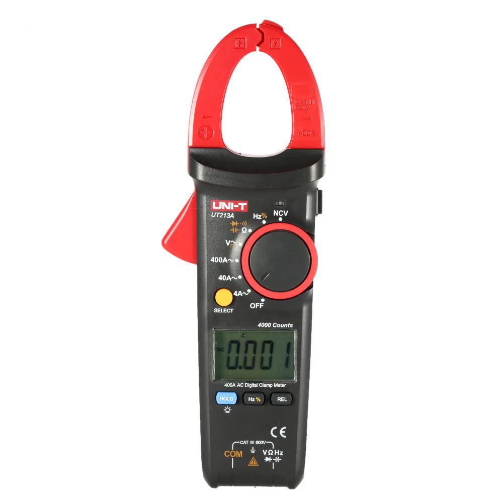 UNI-T UT213A 400A الرقمية المشبك متر الجهد المقاومة السعة المتعدد السيارات المدى المتعدد ديود