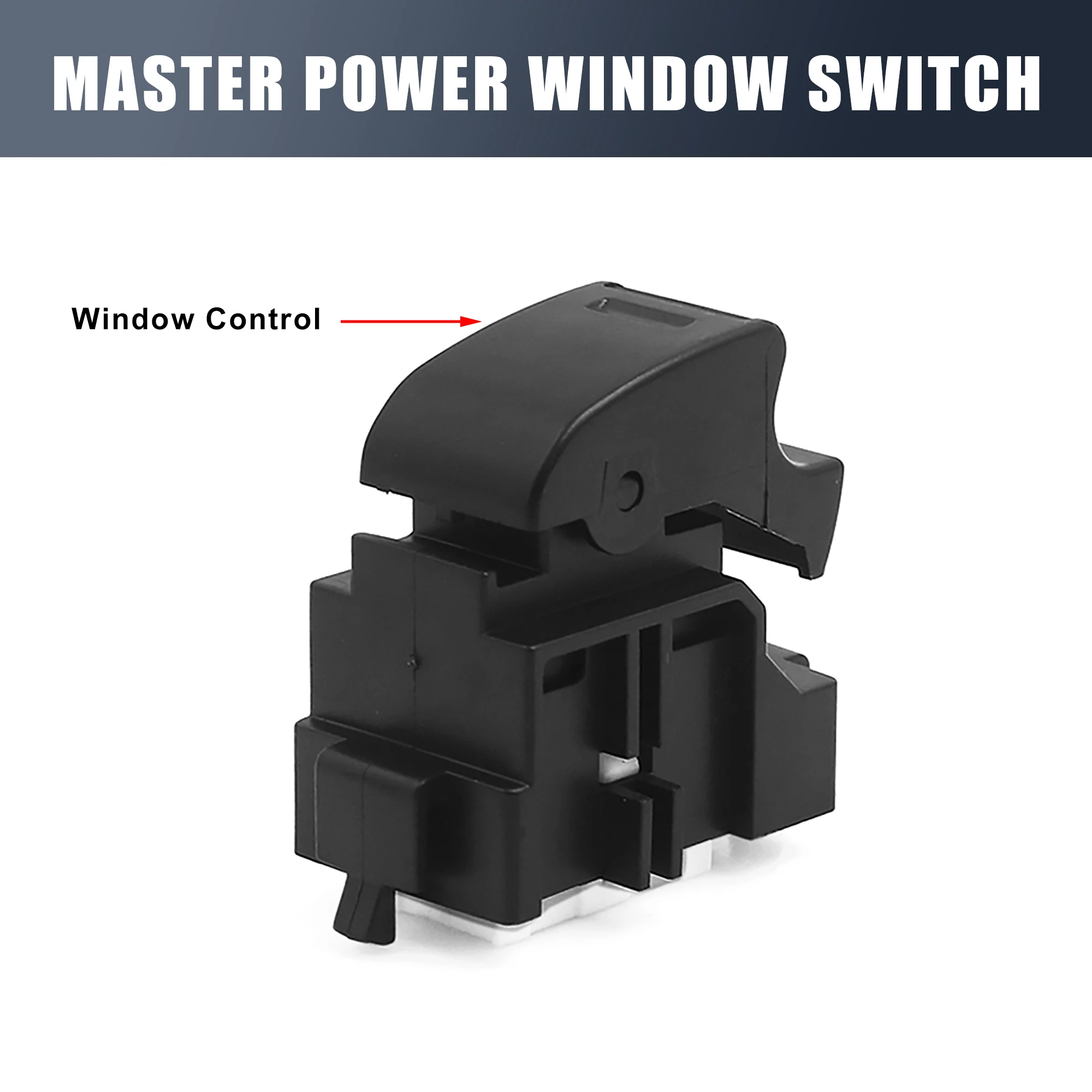 X AUTOHAUX Front Rear Left Right Electric Power Window Master Switch 84810-32070 For Toyota Land Cruiser Hiace Hilux