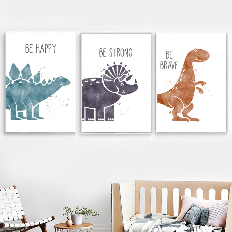 Cute Dinosaur Cartoon Animal Q - Baby Nursery Quotes avis et prix