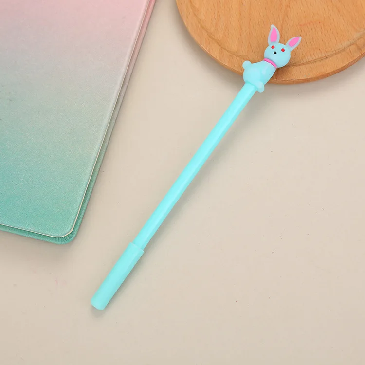 Stylos à eau de dessin animé, 50 pièces, papeterie créative, mignon, fournitures de bureau, stylos à signe, fournitures scolaires Kawaii, stylos à gel