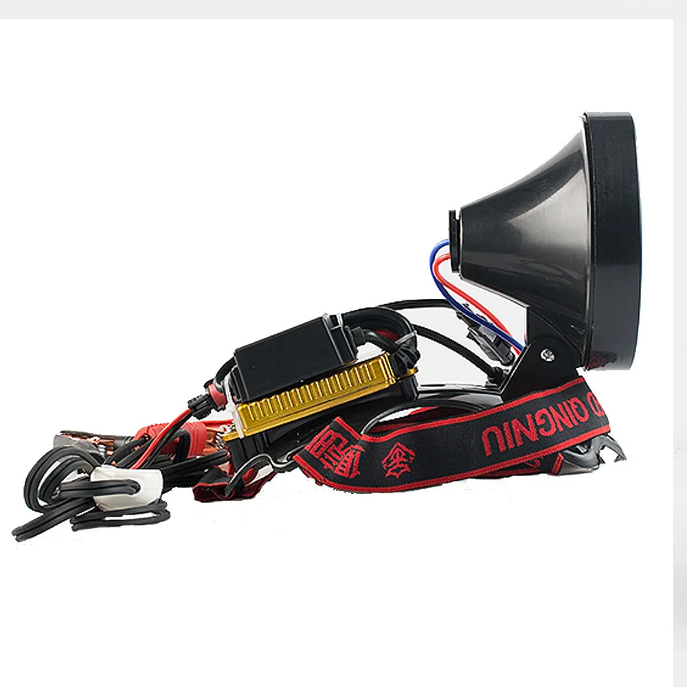 JY-703A 12V DC High Quality Plastic Headlight, Camping Portable Hernia Headlight