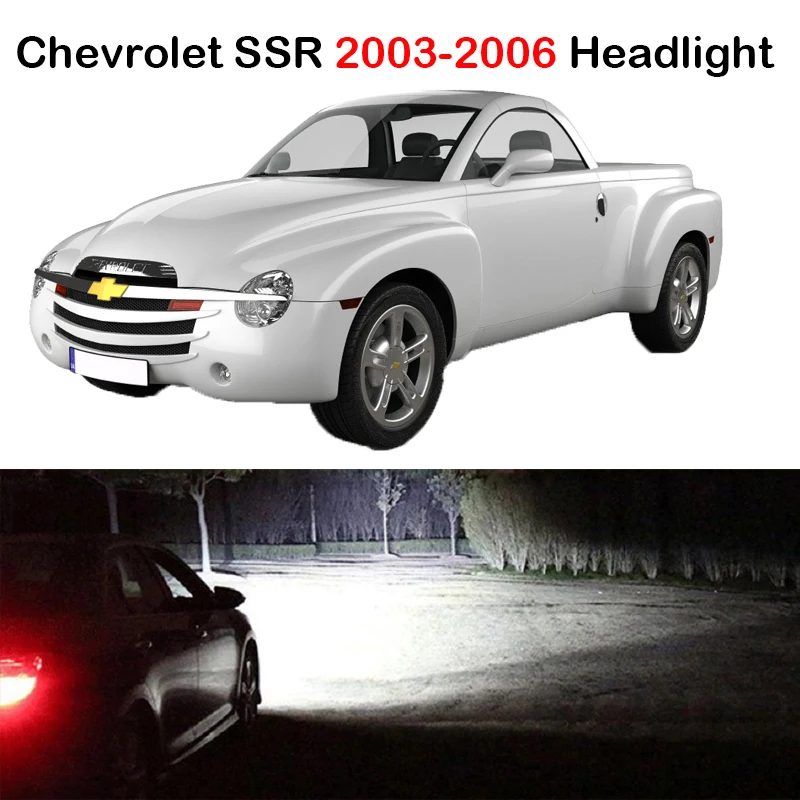 Xlights For Chevrolet SSR 2003 2004 2005 2006 Led Headlight Bulbs Low High Beam Canbus Car Front Lamp Headlamp Light Accessories