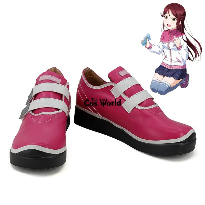 

Love Live Sunshine Aqours Cheerleaders Sakurauchi Riko аниме обувь для косплея на заказ