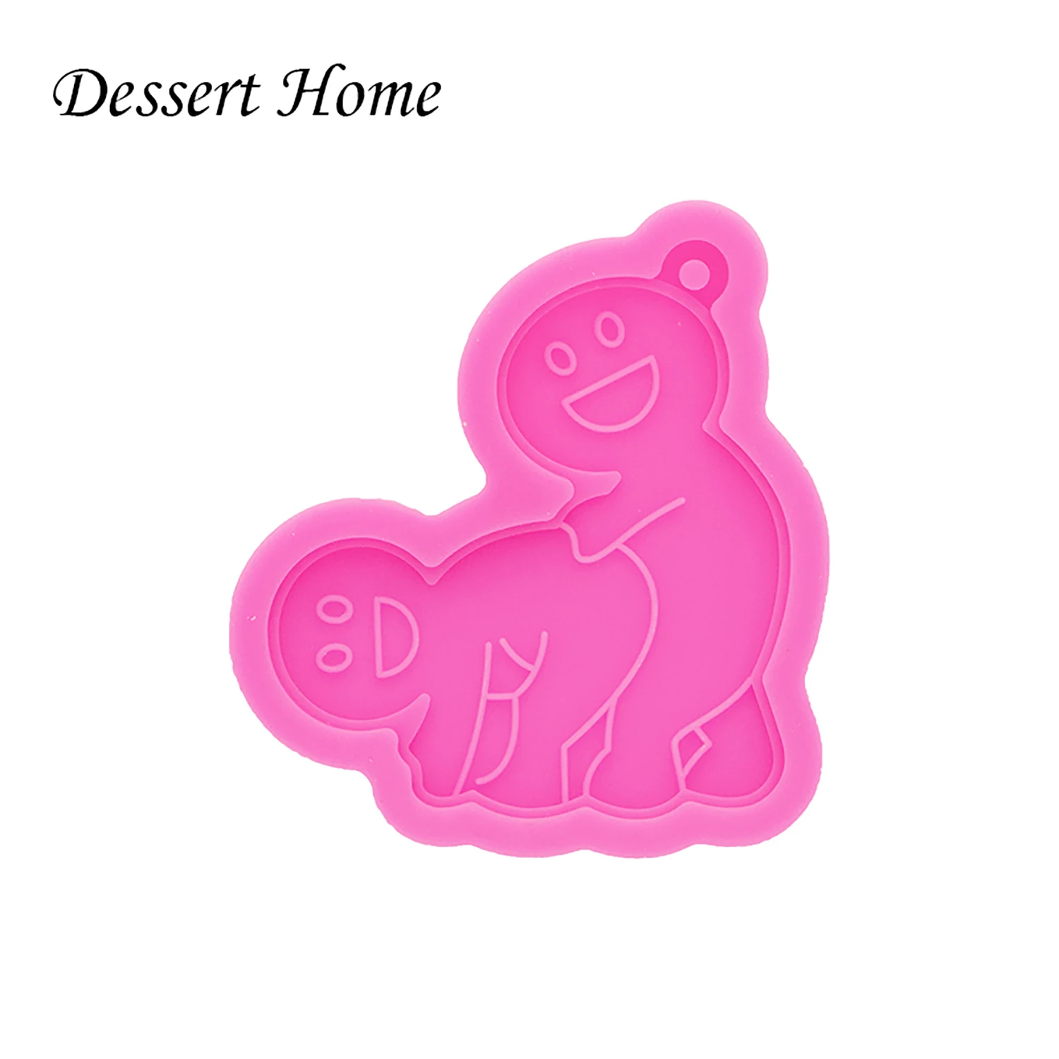 DY1059 Shiny Boy Person Resin Keychain Mold, Crafts with Epoxy Art Diy Chocolate Fondant Cake Decoration Silicone Mold