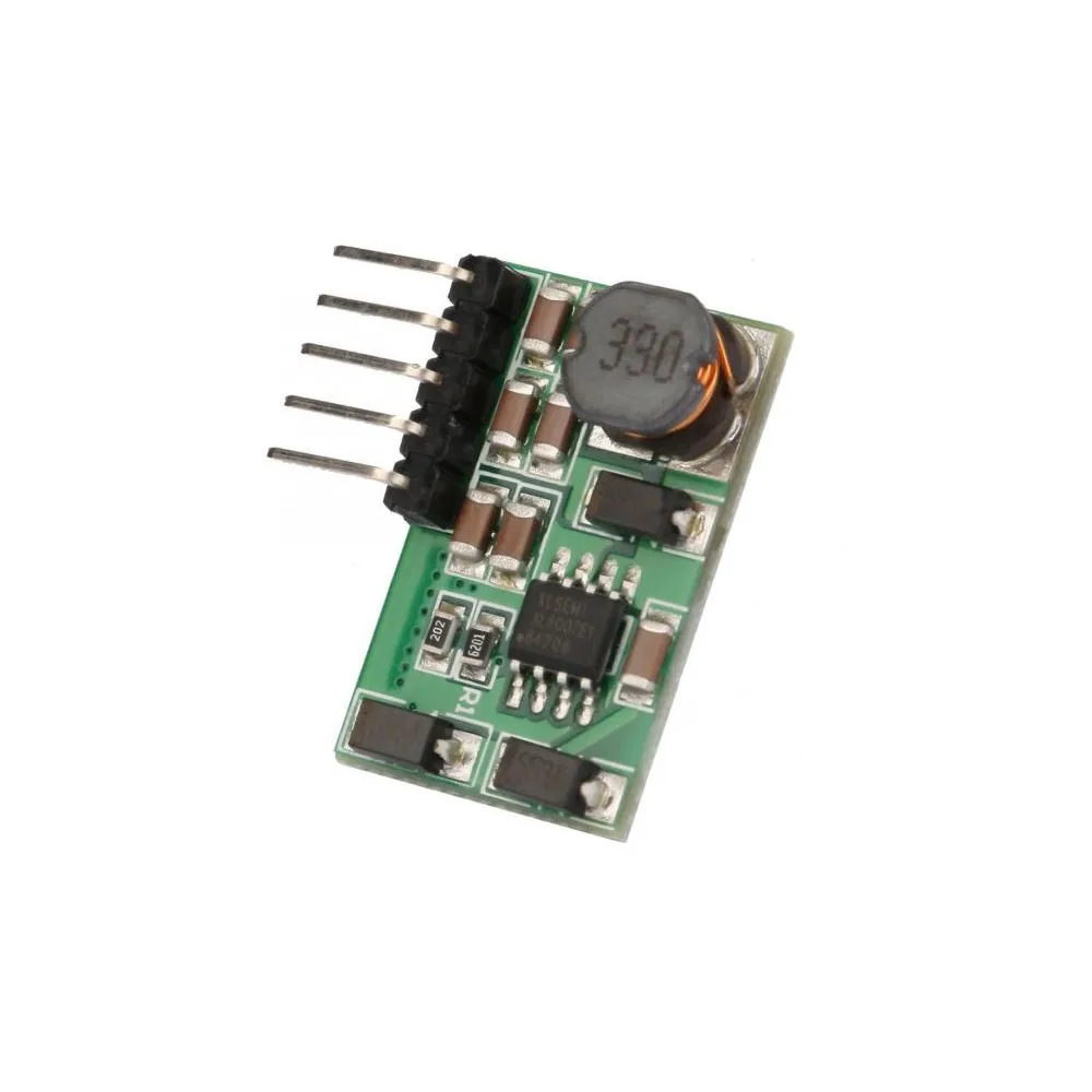 DC Boost Converter Step Up Module with Solder Head 3-18V to +/-5V +/-6V +/-9V +/-12V +/-15V +/-24V for ADC DAC LCD Power Supply