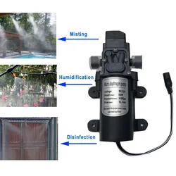High Quality Booster Mist Pump 12V DC 160PSI Water Pump for Swimming Pool Garden Misting Cooling System
