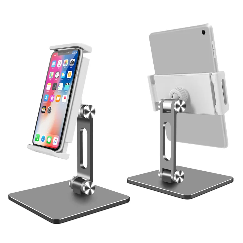 

Universal Adjustable Aluminum Tablet Holder, Phone Stand, PC Clamp, Android, iPad, New, 2024