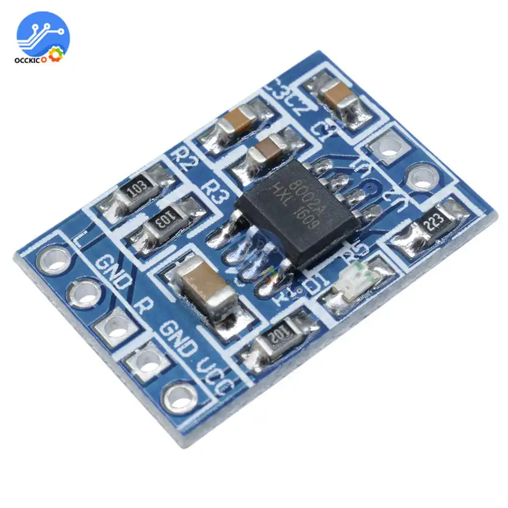 Mini HXJ8002 Mono amplifikatör kurulu BTL ses güç ses ses AMP kurulu hoparlör için 2.0-5.5V