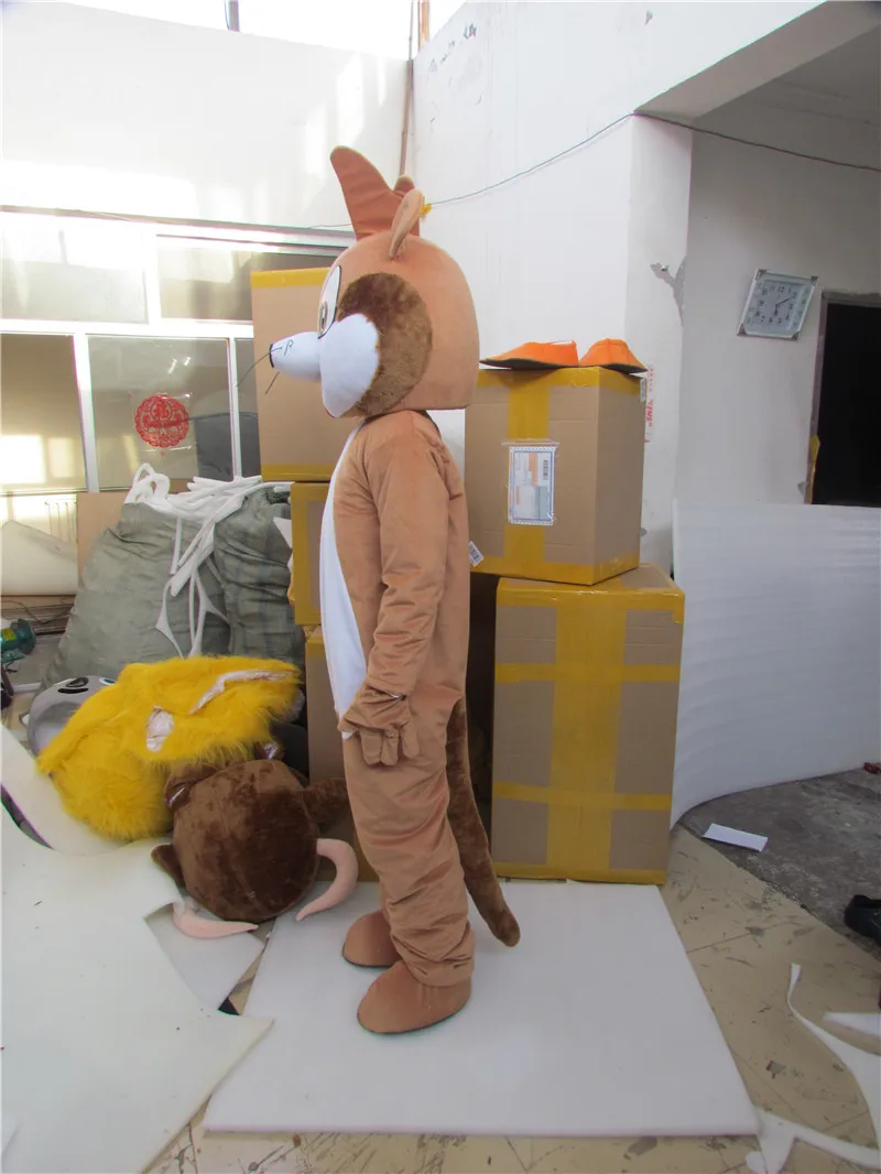 New Version pretty chipmunk Mascot Costume Adult Birthday Party Fancy Dress Halloween Cosplay Outfits Clothing Xmas