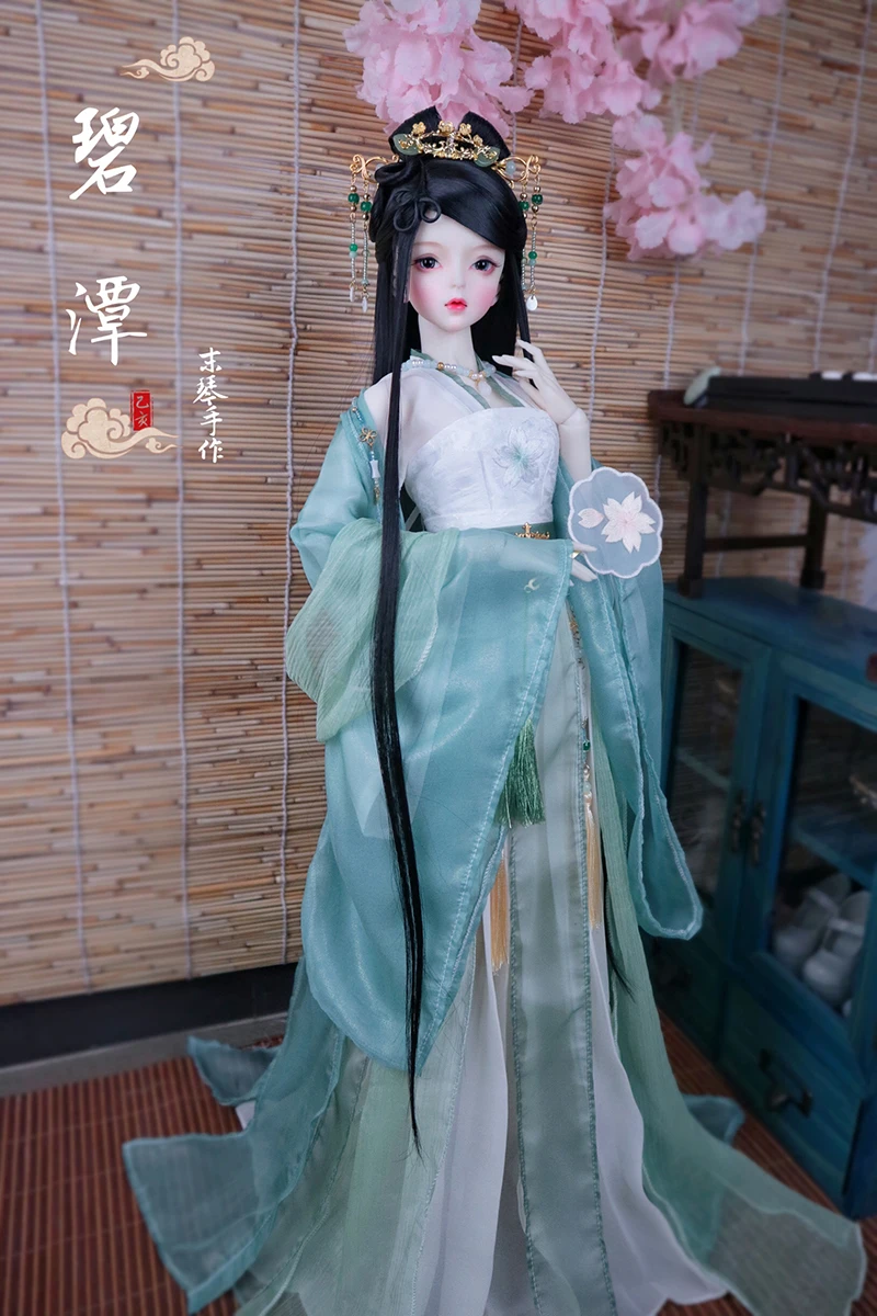 1/4 1/3 BJD doll clothing Accessories Chinese Ancient costume Hanfu Fairy dress clothes for BJD/SD,not include doll & other E587